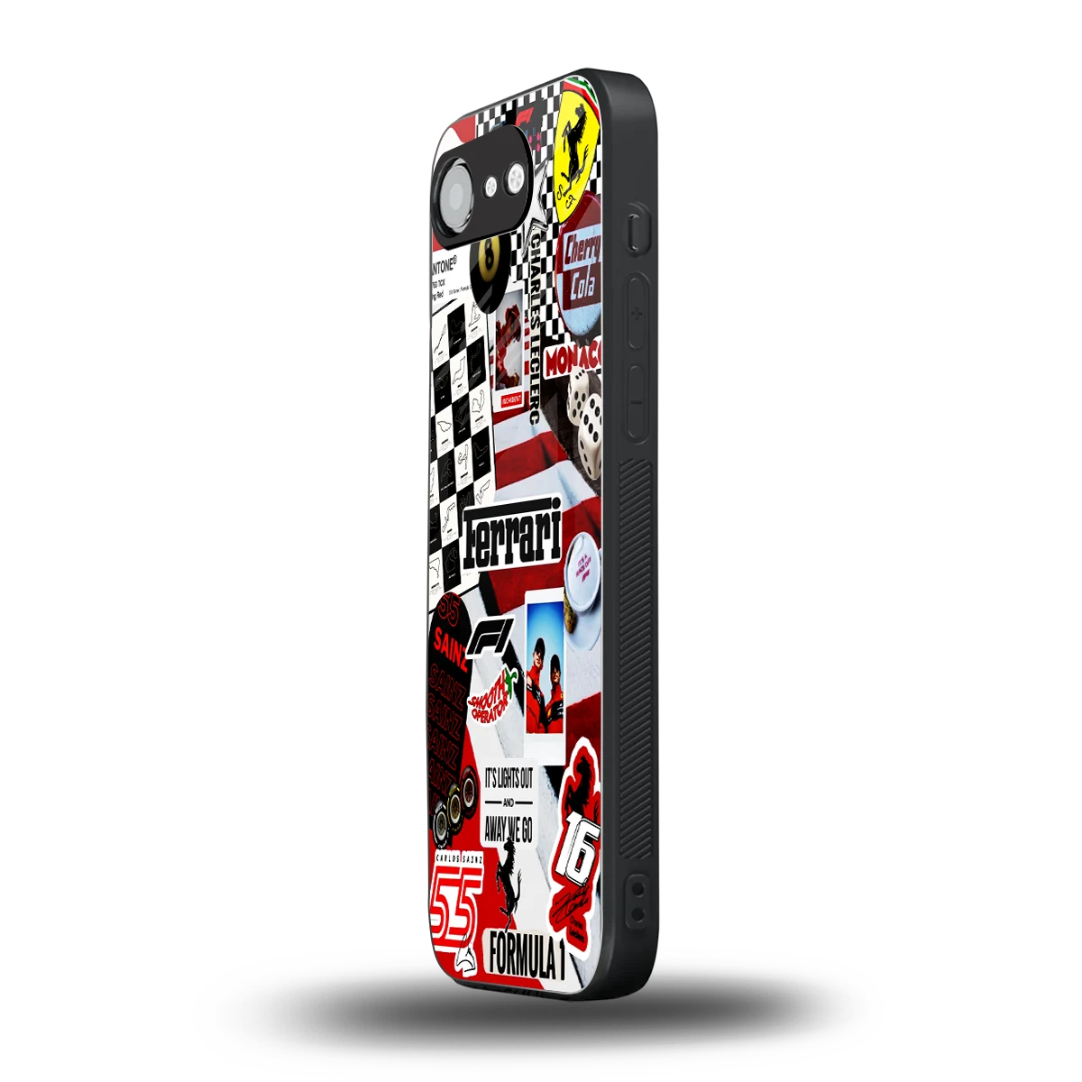 F1 Icon iphone 17e mobile cover | shockproof glass phone case
