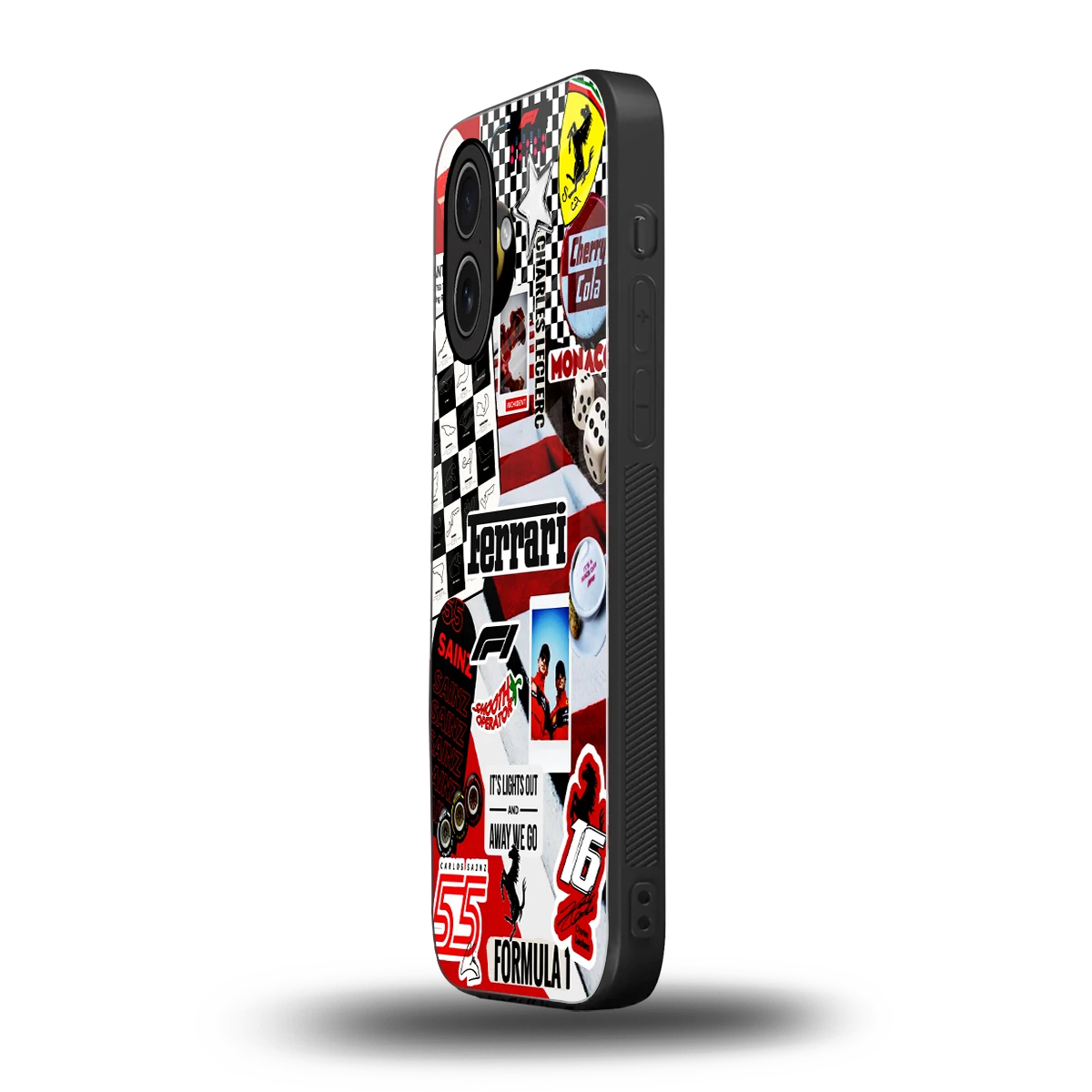 F1 Icon iphone 17 mobile cover | shockproof glass phone case