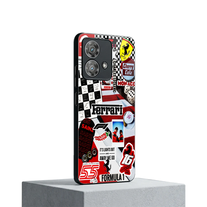 F1 Icon motorola edge 40 neo 5g mobile cover | shockproof glass phone case