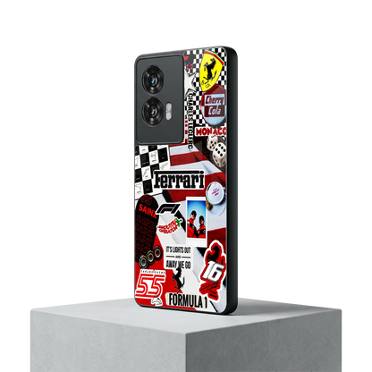 F1 Icon motorola edge 50 fusion mobile cover | shockproof glass phone case