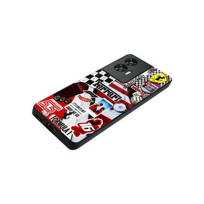 F1 Icon stylish phone case for motorola edge 50 fusion | glossy glass and slim fit