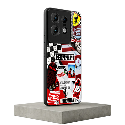 F1 Icon motorola edge 50 pro mobile cover | shockproof glass phone case