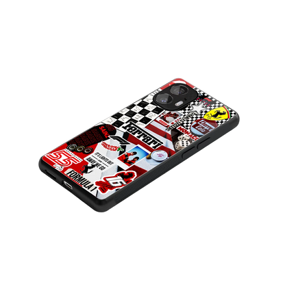 F1 Icon stylish phone case for nothing phone 2 | glossy glass and slim fit