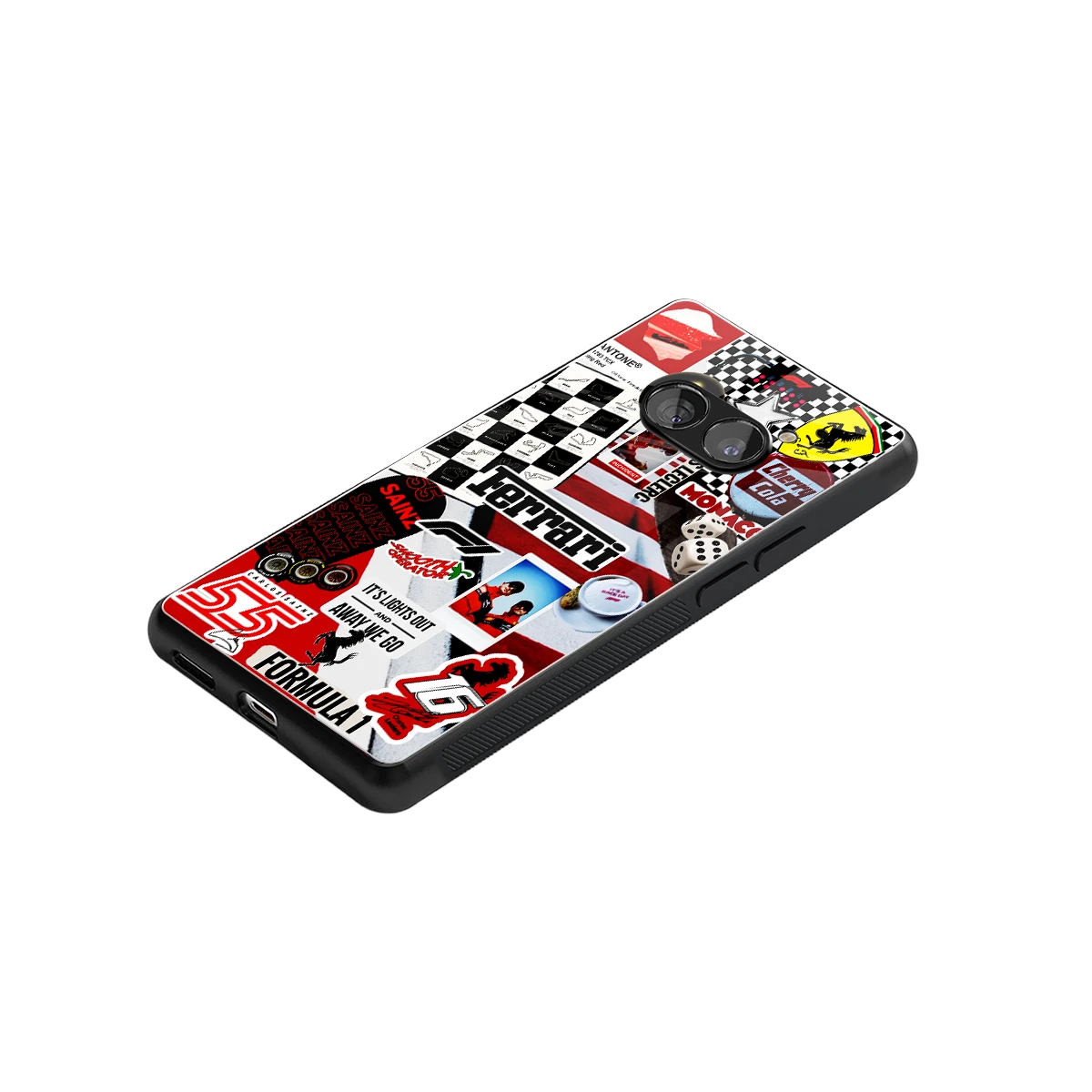 F1 Icon stylish phone case for nothing phone 2a | glossy glass and slim fit