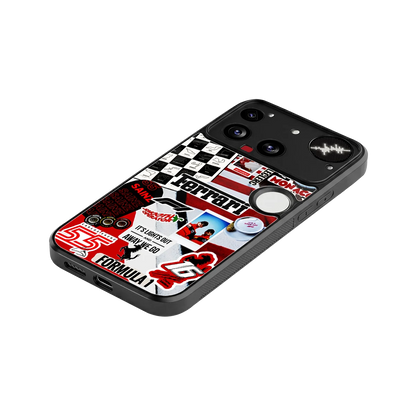 F1 Icon stylish phone case for nothing phone 3 | glossy glass and slim fit