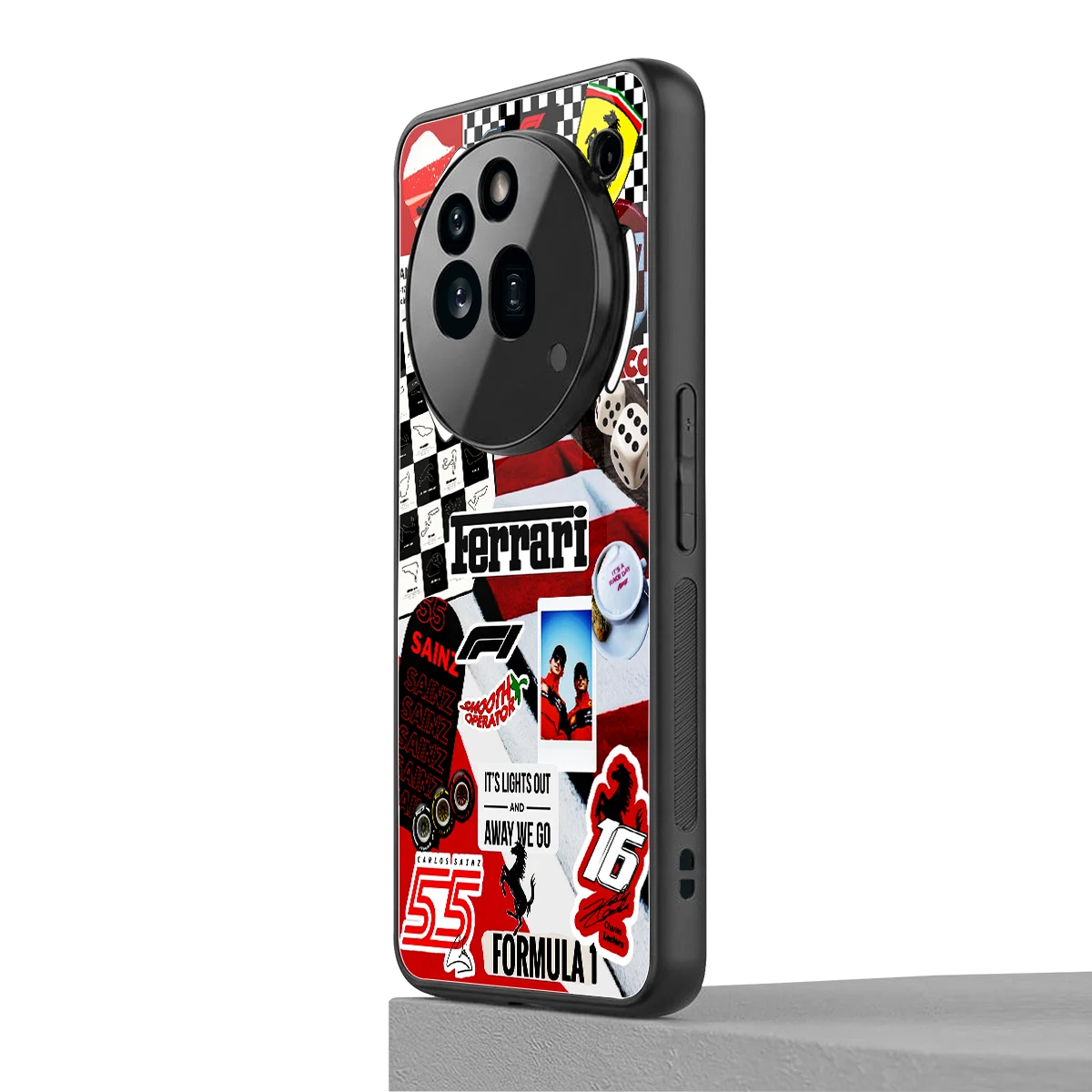 F1 Icon nothing phone 3a pro mobile cover | shockproof glass phone case