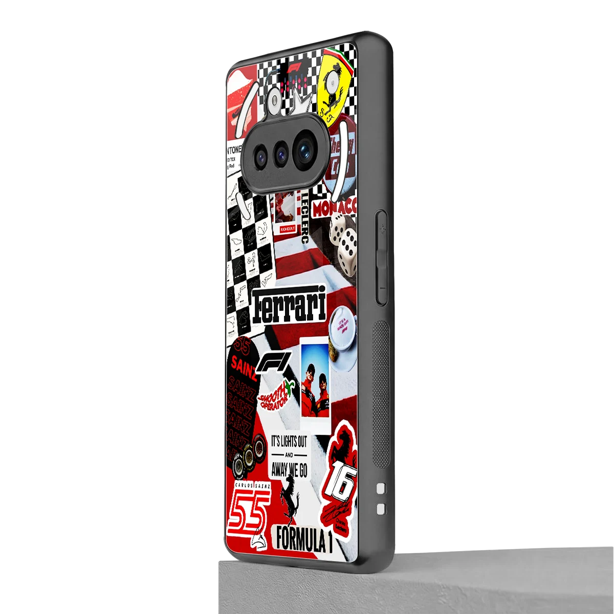 F1 Icon nothing phone 3a mobile cover | shockproof glass phone case