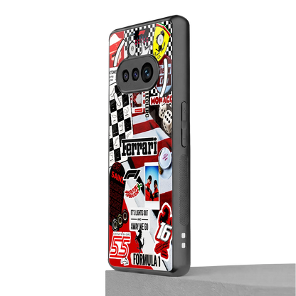 F1 Icon nothing phone 3a mobile cover | shockproof glass phone case
