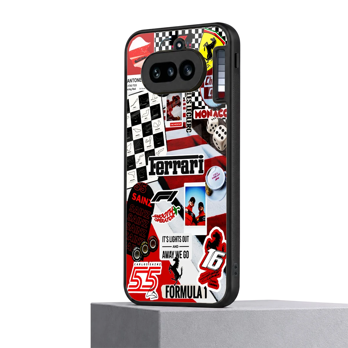 F1 Icon nothing phone 4a mobile cover | shockproof glass phone case