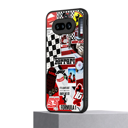 F1 Icon nothing phone 4a mobile cover | shockproof glass phone case