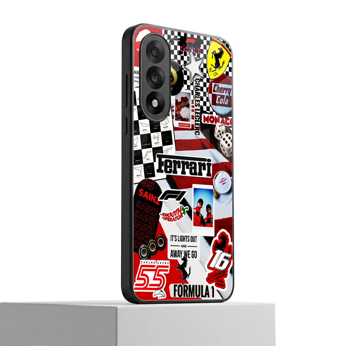 F1 Icon oneplus nord 5 mobile cover | shockproof glass phone case