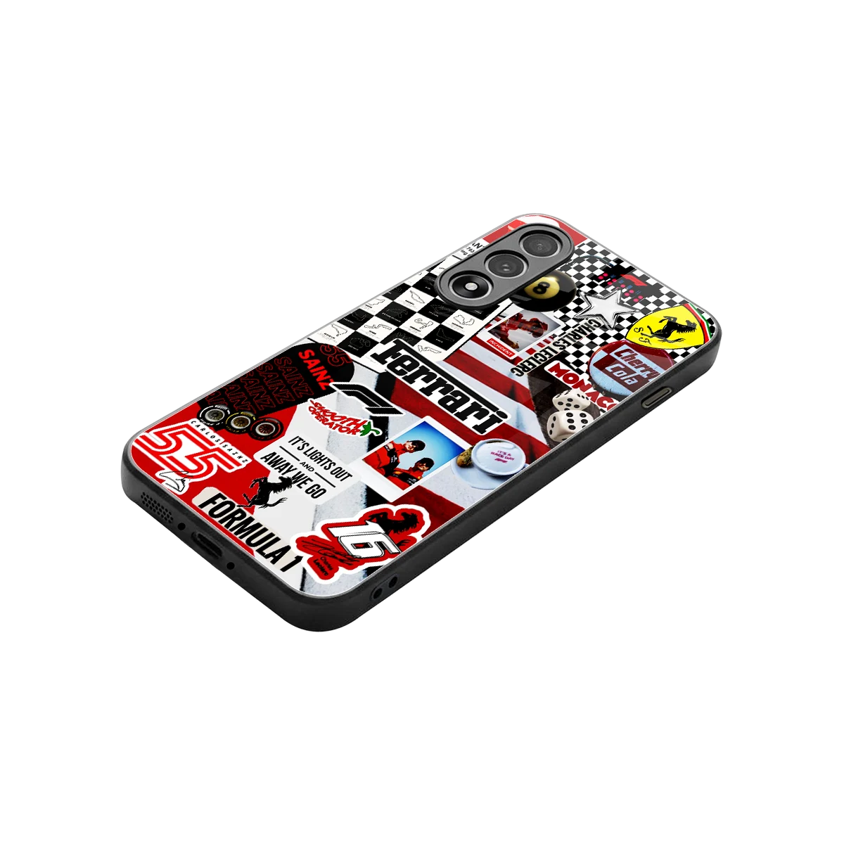 F1 Icon stylish phone case for oneplus nord 5 | glossy glass and slim fit