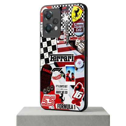 F1 Icon oneplus nord ce 2 lite mobile cover | shockproof glass phone case
