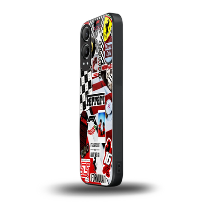 F1 Icon oneplus nord ce 4 lite mobile cover | shockproof glass phone case
