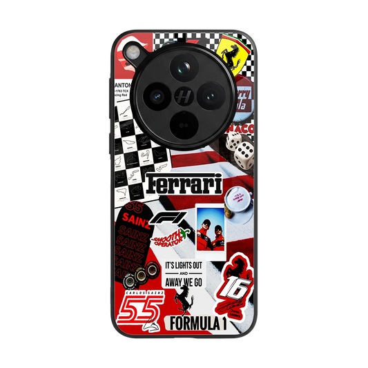 F1 Icon back phone cover | glass case for oppo find x8