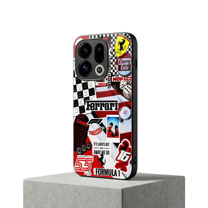 F1 Icon oppo find x9 mobile cover | shockproof glass phone case