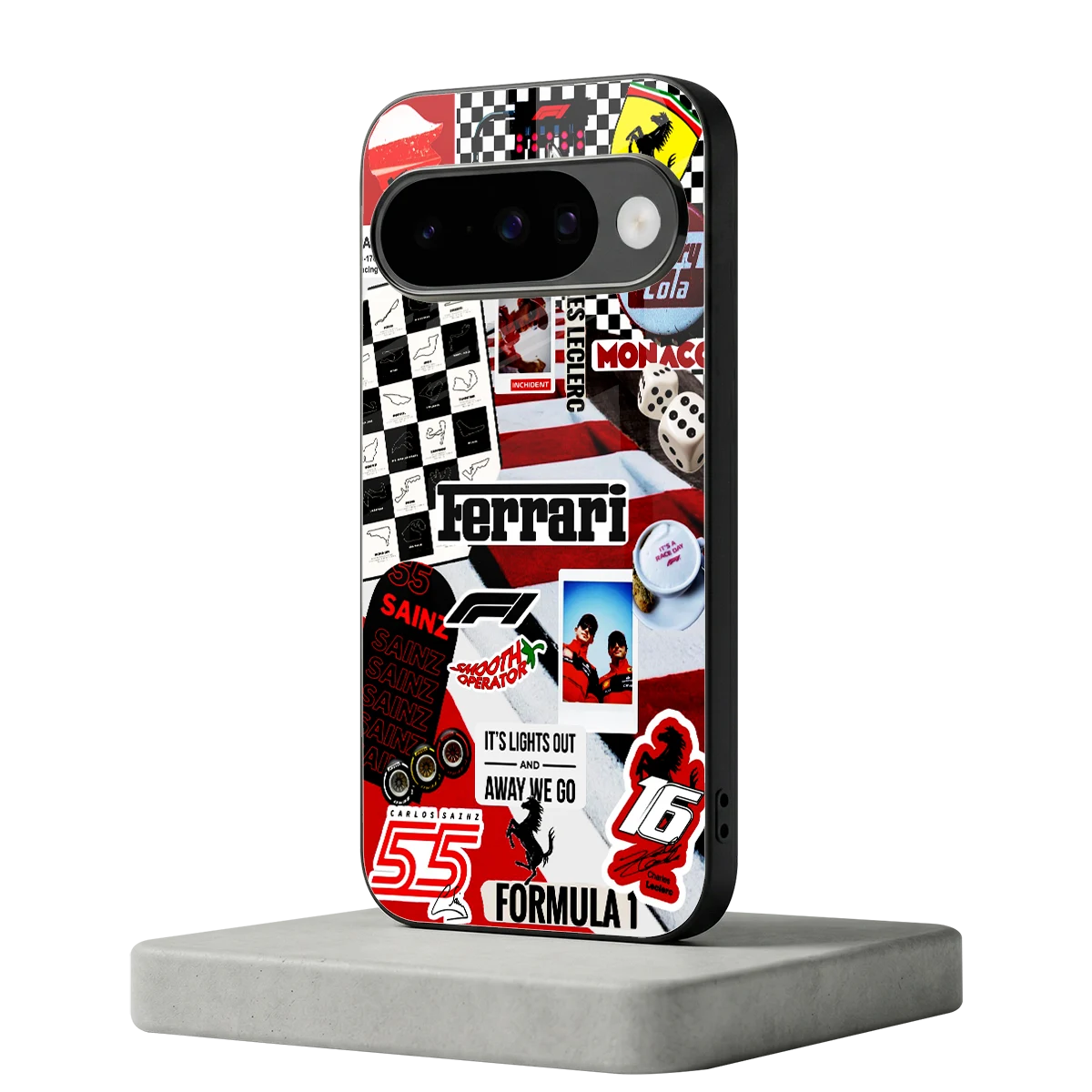 F1 Icon google pixel 10 mobile cover | shockproof glass phone case