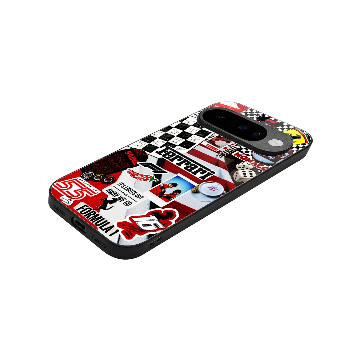 F1 Icon stylish phone case for google pixel 10 | glossy glass and slim fit