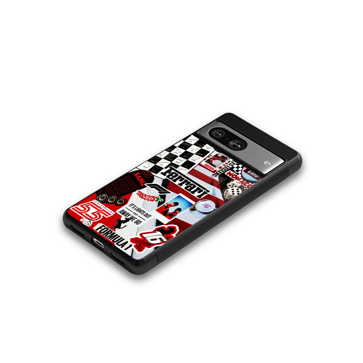 F1 Icon google pixel 8 mobile cover | shockproof glass phone case