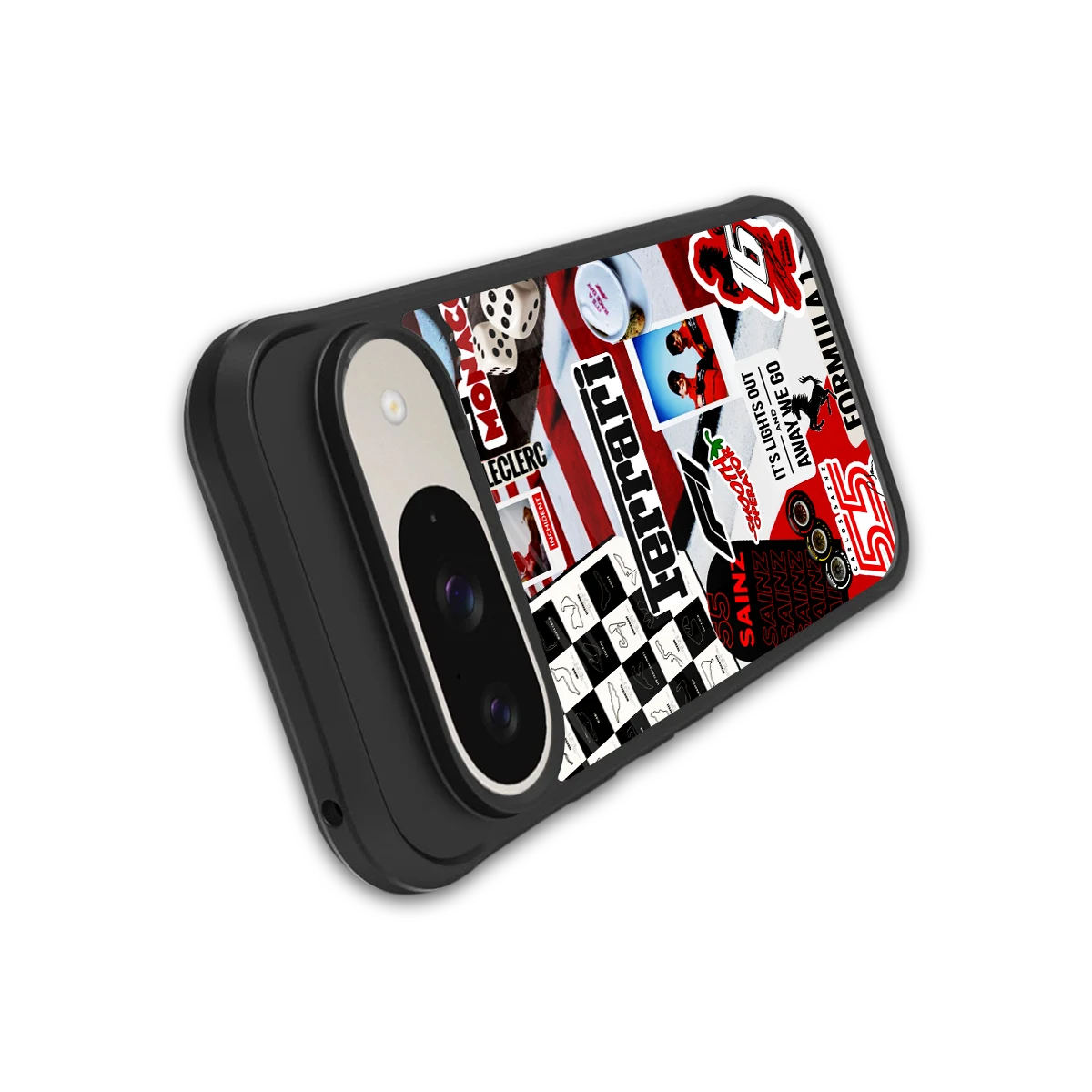 F1 Icon stylish phone case for google pixel 9 | glossy glass and slim fit