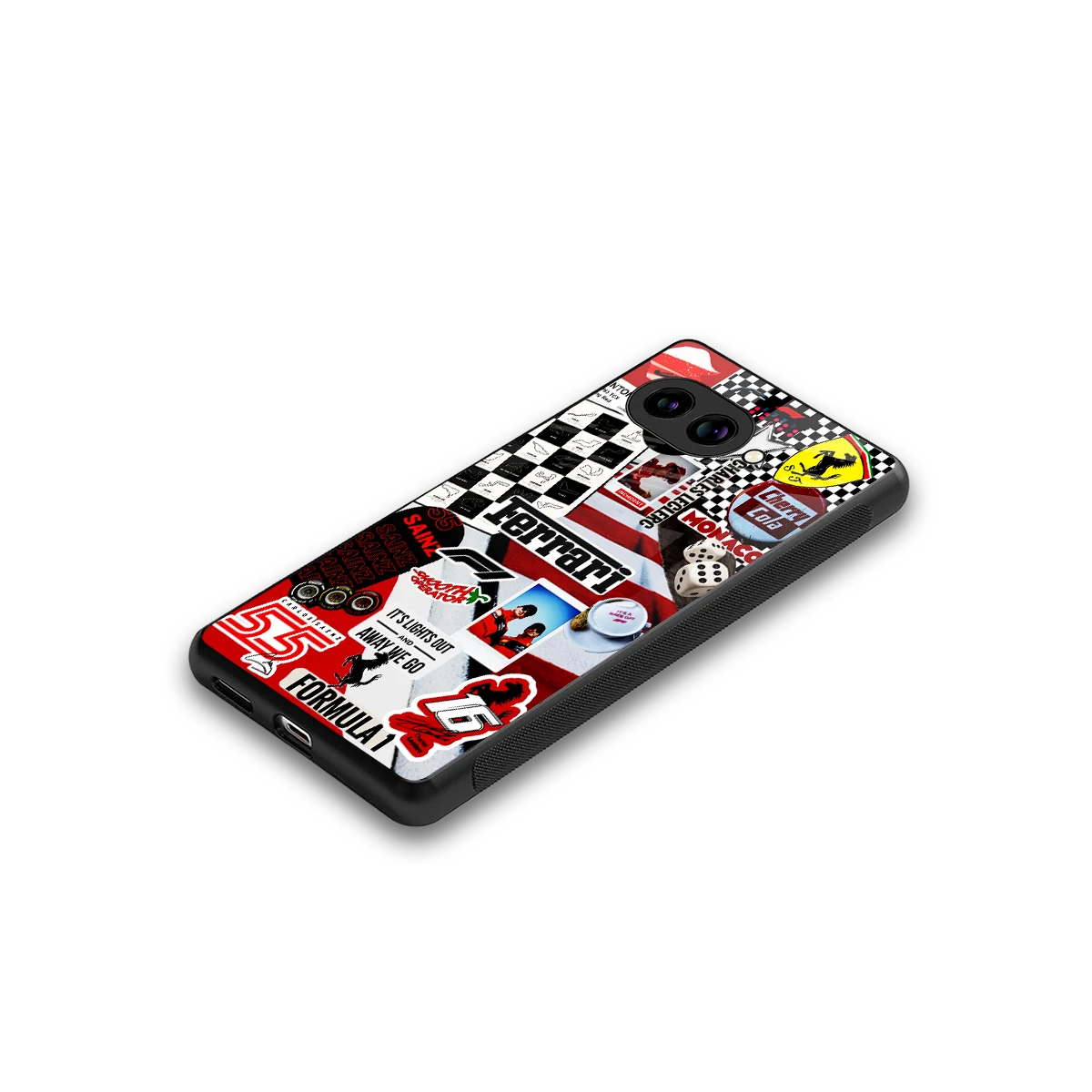 F1 Icon stylish phone case for google pixel 10a | glossy glass and slim fit