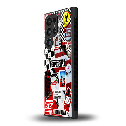 F1 Icon samsung galaxy s23 ultra mobile cover | shockproof glass phone case