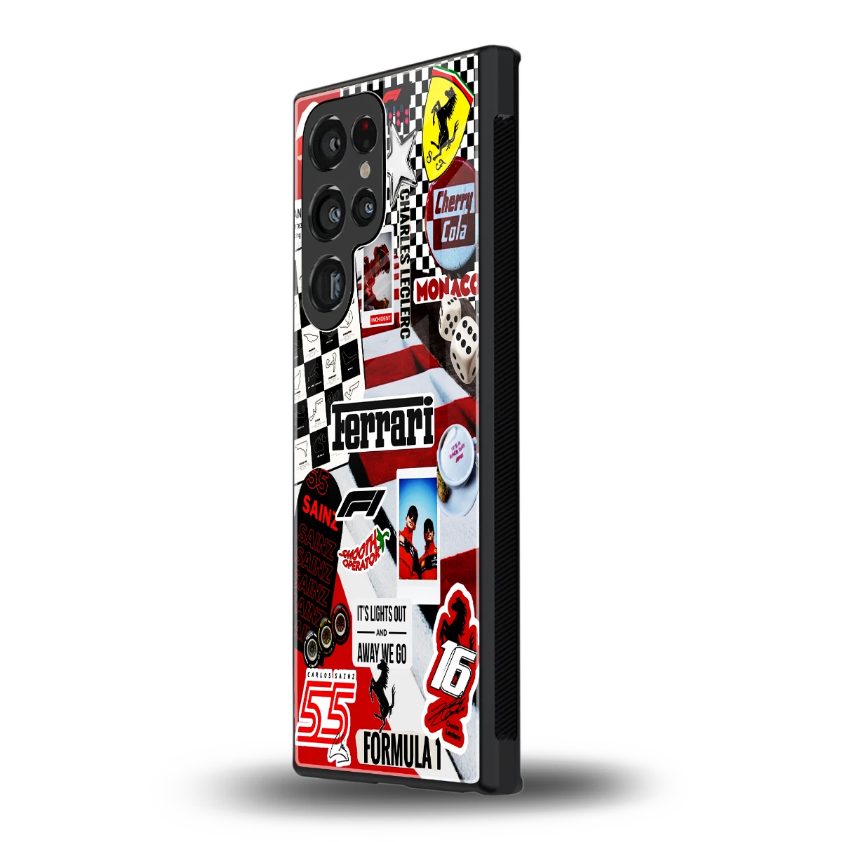 F1 Icon samsung galaxy s24 ultra mobile cover | shockproof glass phone case