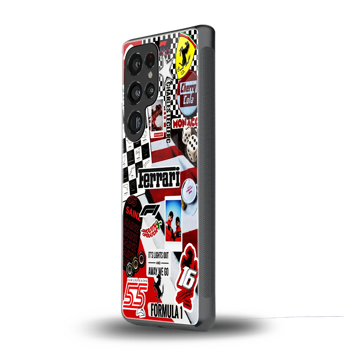 F1 Icon samsung galaxy s25 ultra mobile cover | shockproof glass phone case
