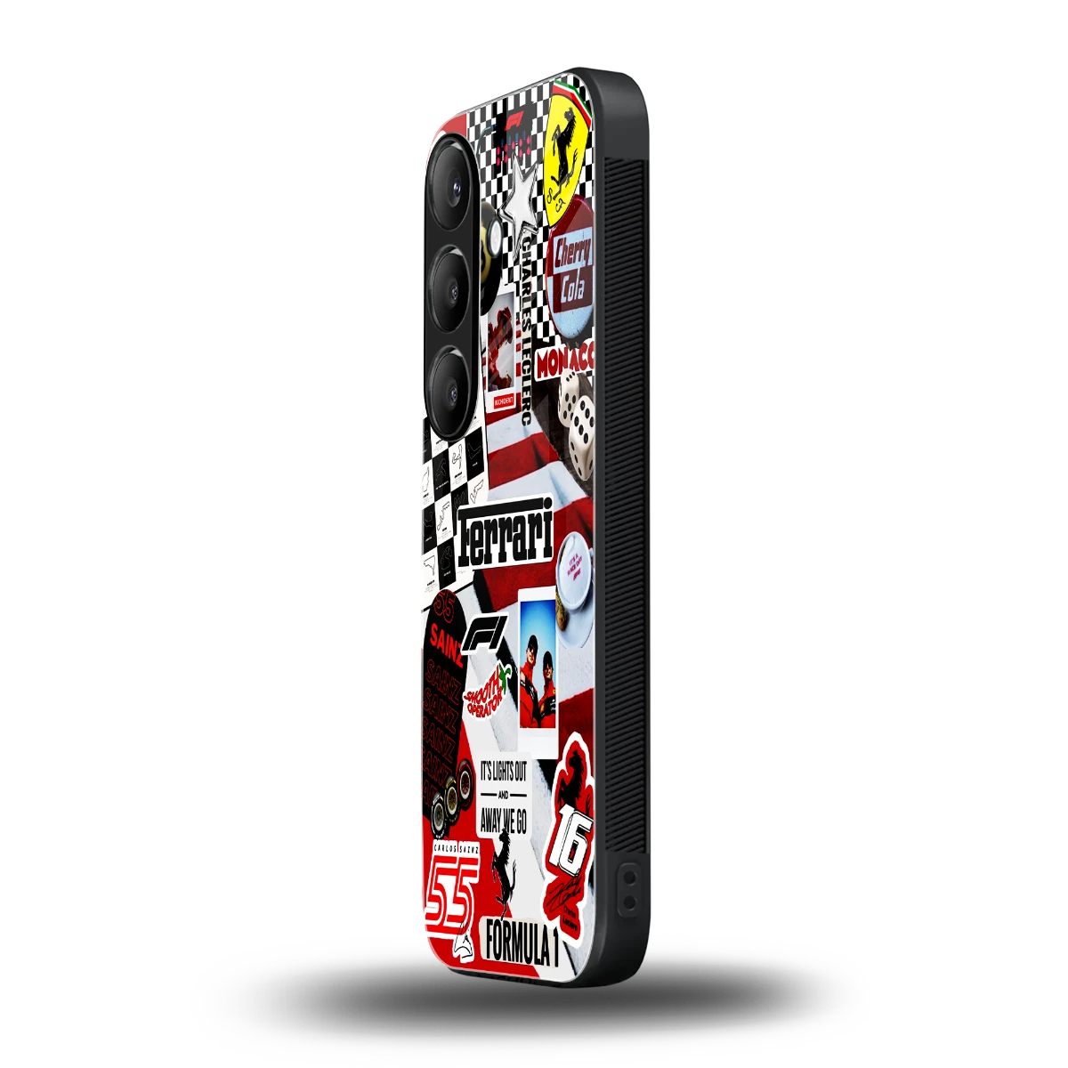 F1 Icon samsung galaxy s23 fe mobile cover | shockproof glass phone case