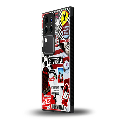 F1 Iconvivo v30 pro mobile cover | shockproof glass phone case