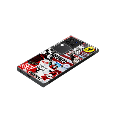 F1 Icon stylish phone case forvivo v30 pro | glossy glass and slim fit