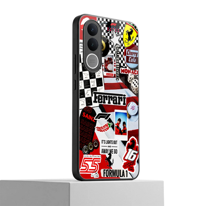 F1 Icon vivo v70 fe mobile cover | shockproof glass phone case