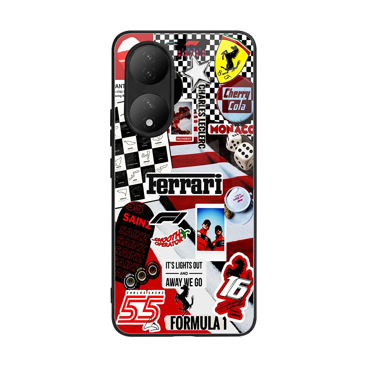 F1 Icon back phone cover | glass case for Vivo-y100