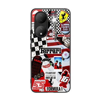 F1 Icon back phone cover | glass case for Vivo-y100