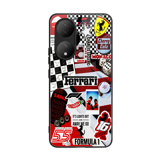 F1 Icon back phone cover | glass case for Vivo-y100
