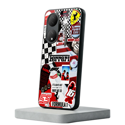 F1 Icon Vivo-y100 mobile cover | shockproof glass phone case