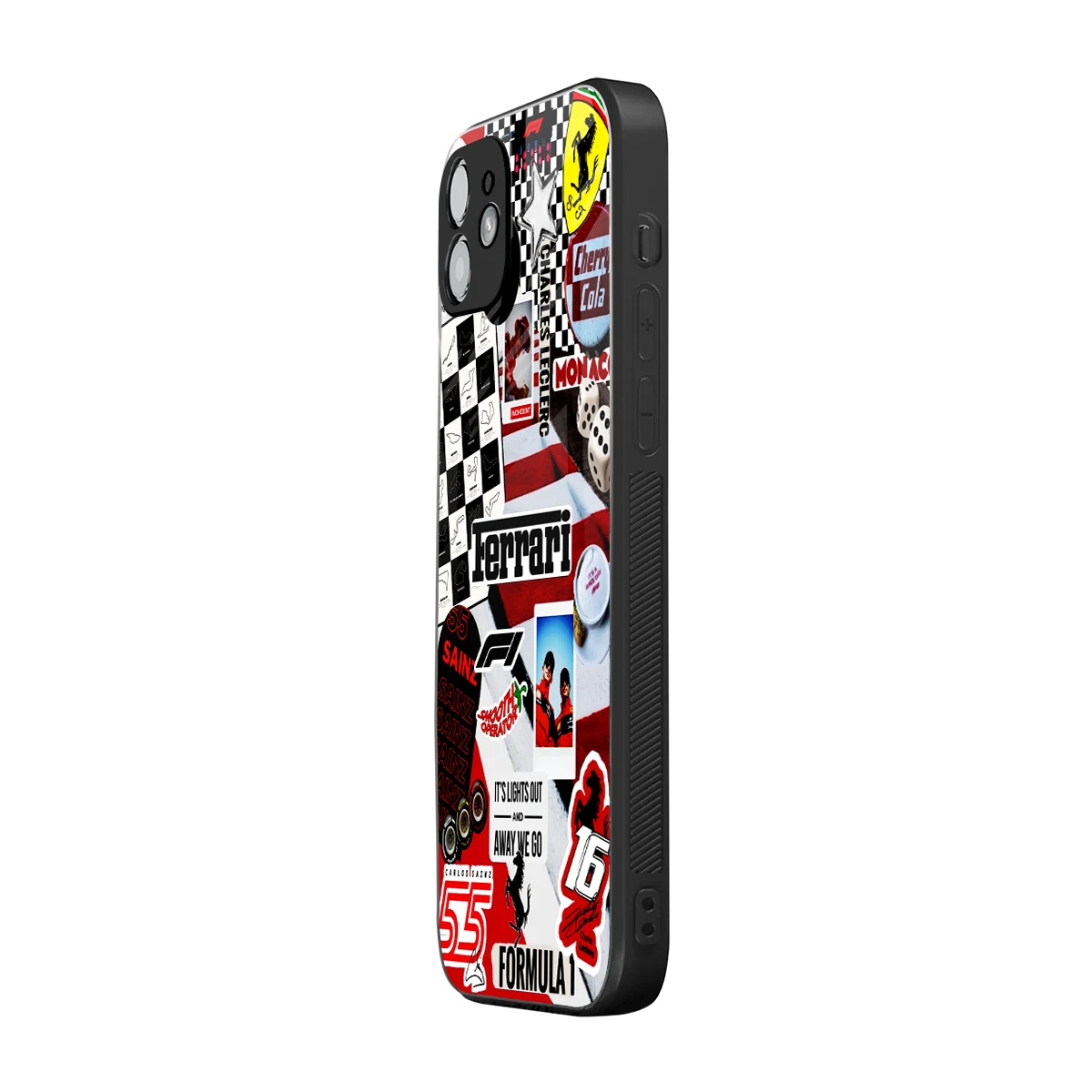 F1 Icon iphone 12 mobile cover | shockproof glass phone case