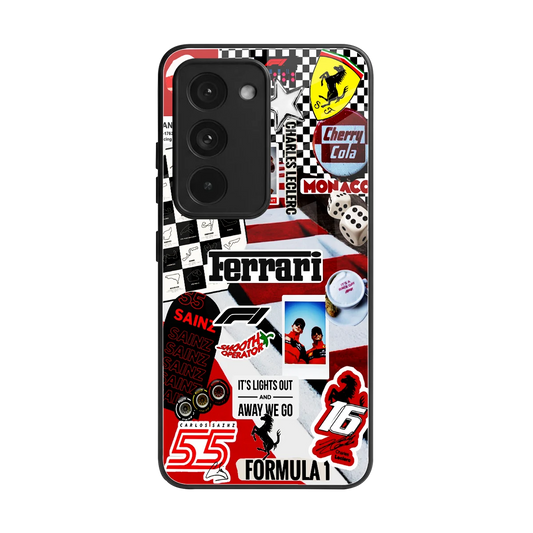 F1 Icon back phone cover | glass case for redmi 15 5g