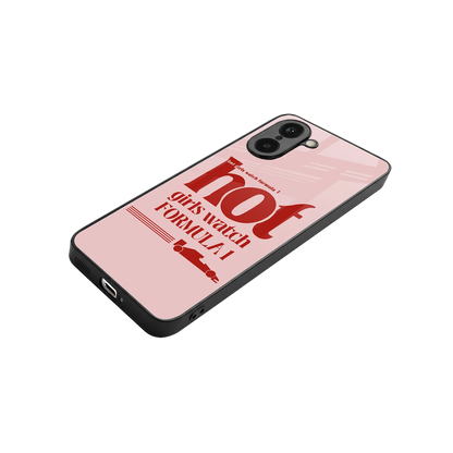 F1 Queen stylish phone case for oneplus nord ce5 5g | glossy glass and slim fit