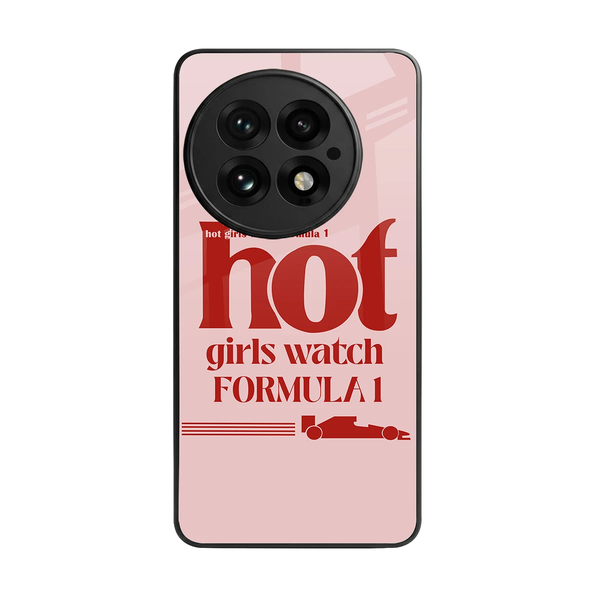 F1 Queen back phone cover | glass case for oneplus 13