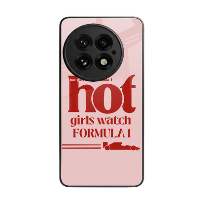 F1 Queen back phone cover | glass case for oneplus 13