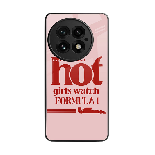 F1 Queen back phone cover | glass case for oneplus 13