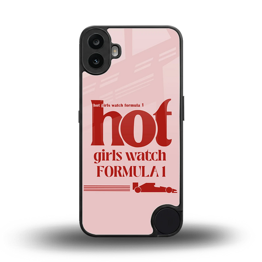 F1 Queen back phone cover | glass case for cmf nothing phone 1