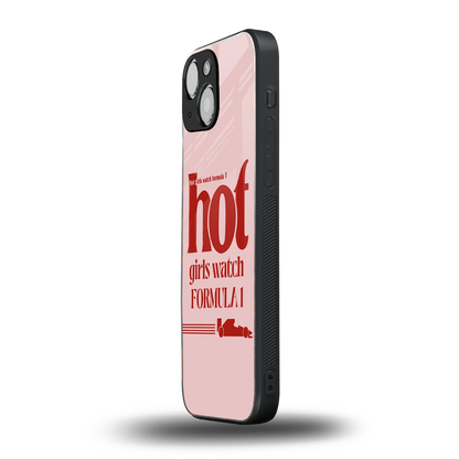 F1 Queen iphone 13 mini mobile cover | shockproof glass phone case