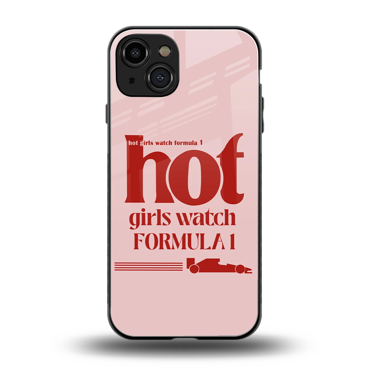 F1 Queen back phone cover | glass case for iphone 15