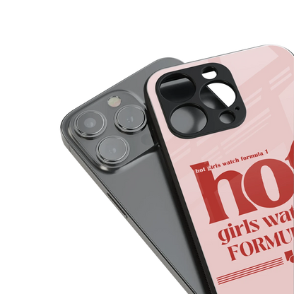 F1 Queen stylish phone case for iphone 12 | glossy glass and slim fit
