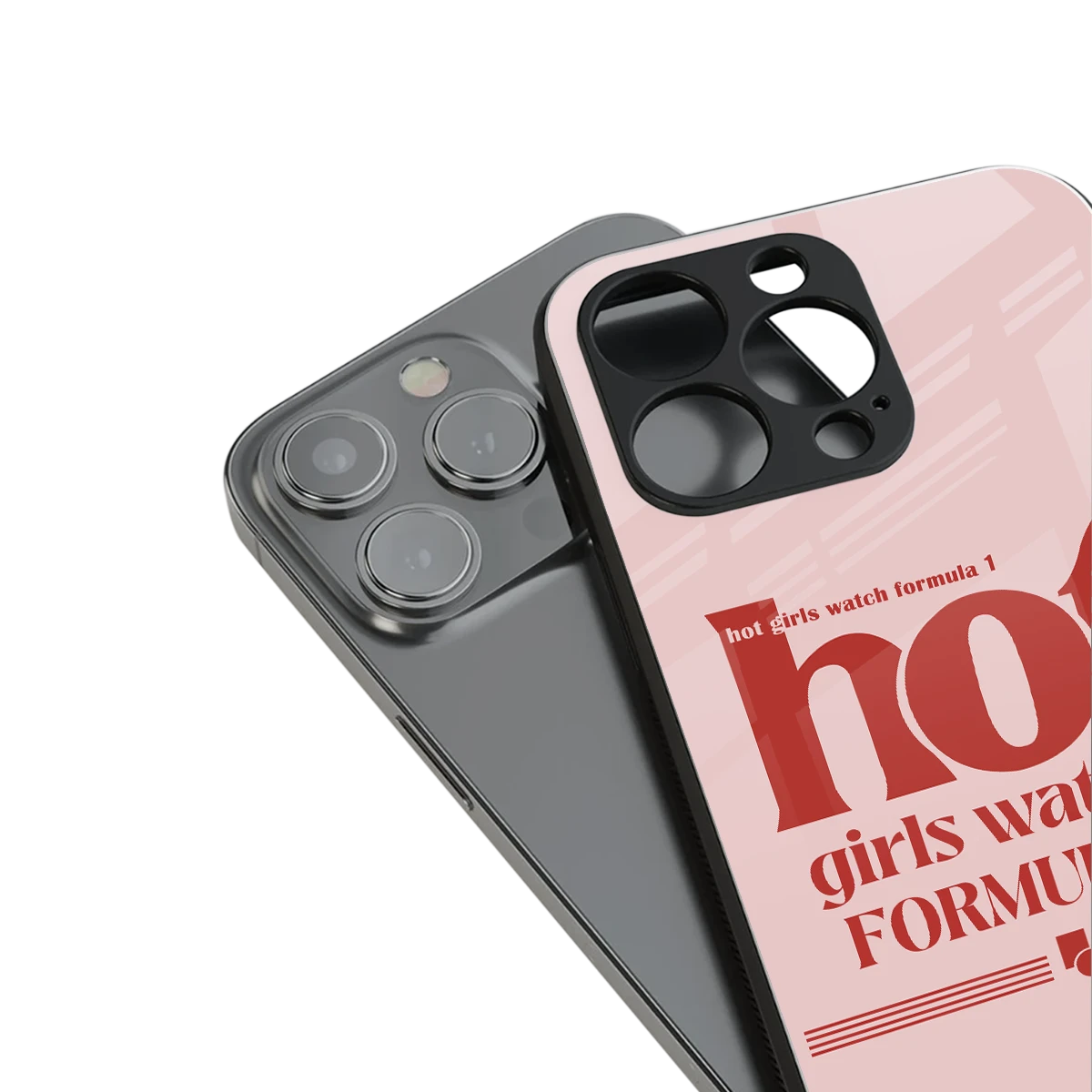 F1 Queen stylish phone case for iphone 13 | glossy glass and slim fit
