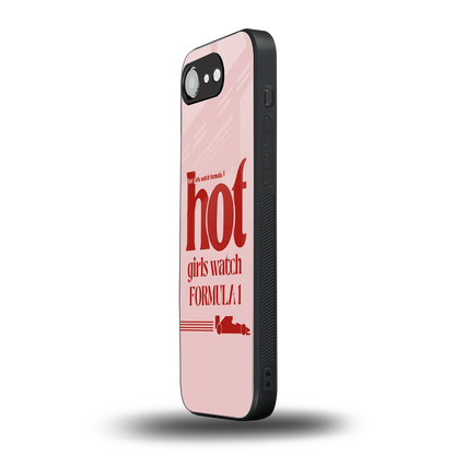 F1 Queen iphone 16e mobile cover | shockproof glass phone case