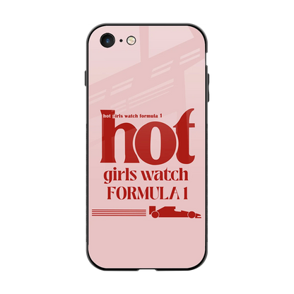 F1 Queen back phone cover | glass case for iphone 7