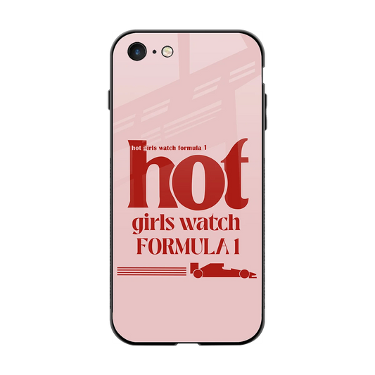 F1 Queen back phone cover | glass case for iphone 7